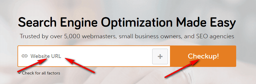 check your site for seo errors 132994551