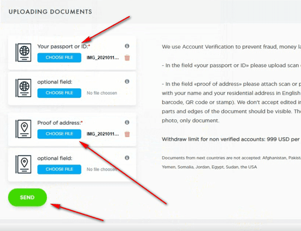 إنشاء حساب بايير