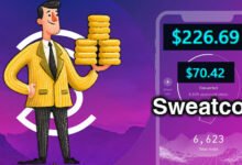 تطبيق المشي لربح المال يومياً - Sweatcoin