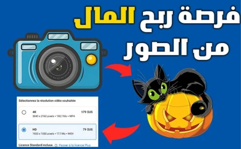 كيفية الربح من بيع الصور و الفيديوهات