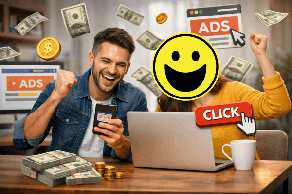 مواقع ربح المال من مشاهدة الاعلانات
