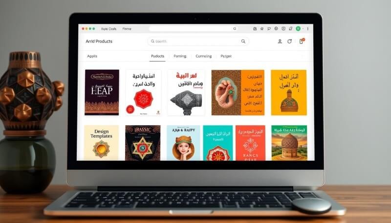 بيع المنتجات الرقمية