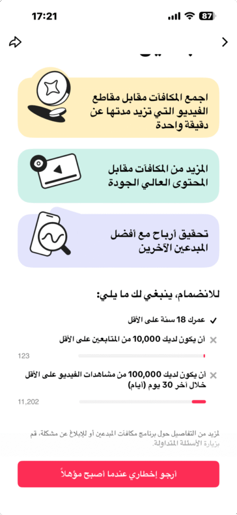 كيفية الربح من التيك توك