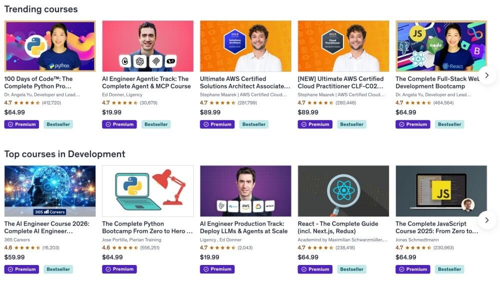 ذالتسجيل في موقع يوديمي