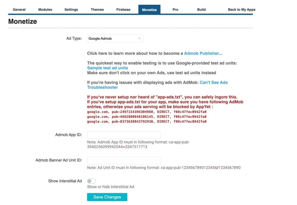 الربح من ادموب